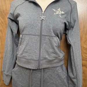 Juniors  Fine Girl Zip-Up Hoodie with matching skirt. New without tags.